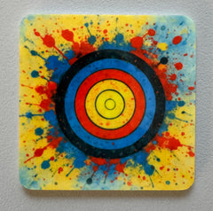 Kühlschrankmagnet, 4er Set Bogensport