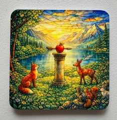 Kühlschrankmagnet, 4er Set Bogensport