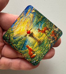 Kühlschrankmagnet, 4er Set Bogensport