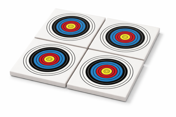 Untersetzer, 4er Set Bogensport