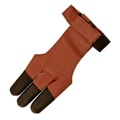 elTORO Traditioneller Schießhandschuh Tradition, braun-schwarz