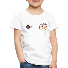 Kinder Premium T-Shirt - Weiß